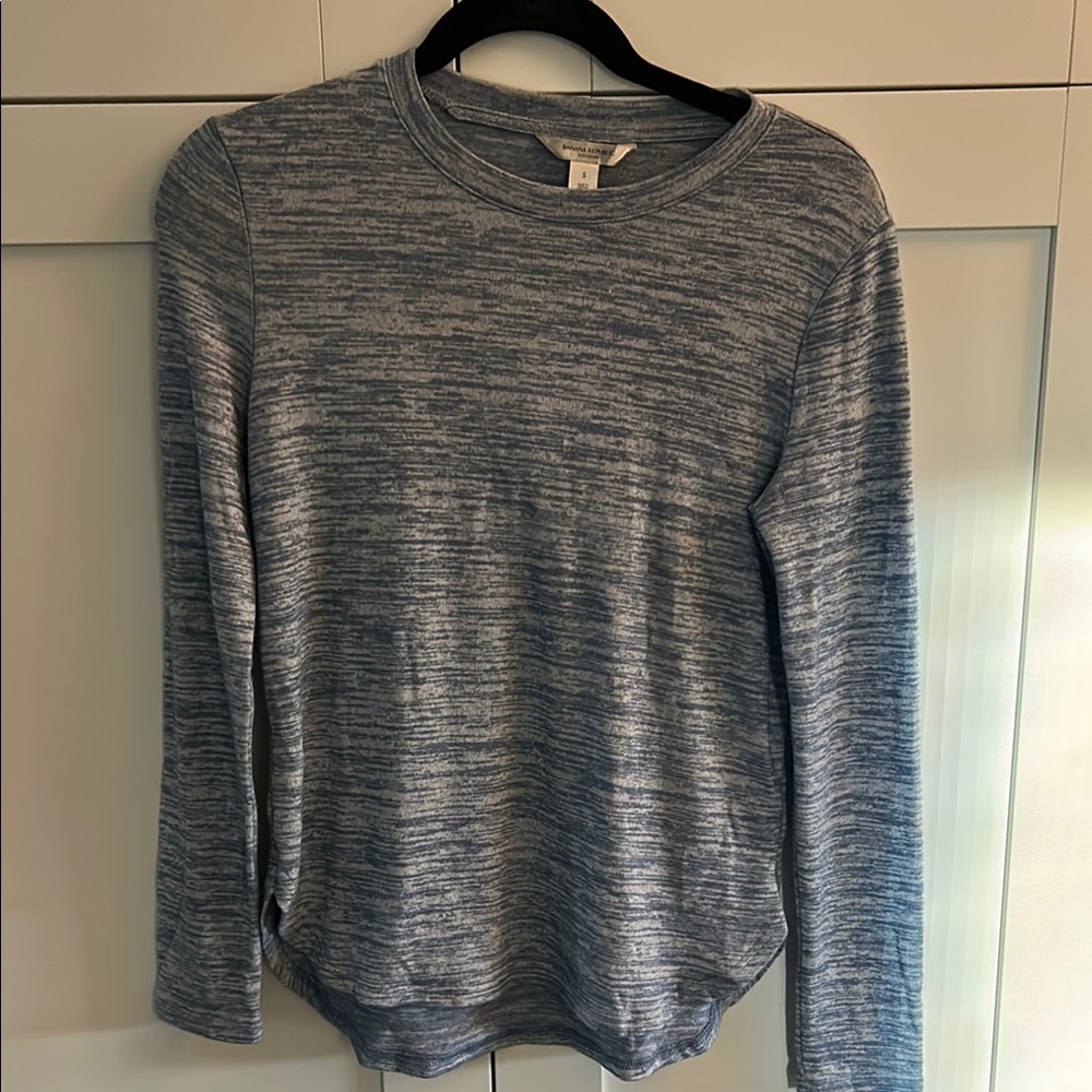 Banana republic Blue Long Sleeve Sweater
